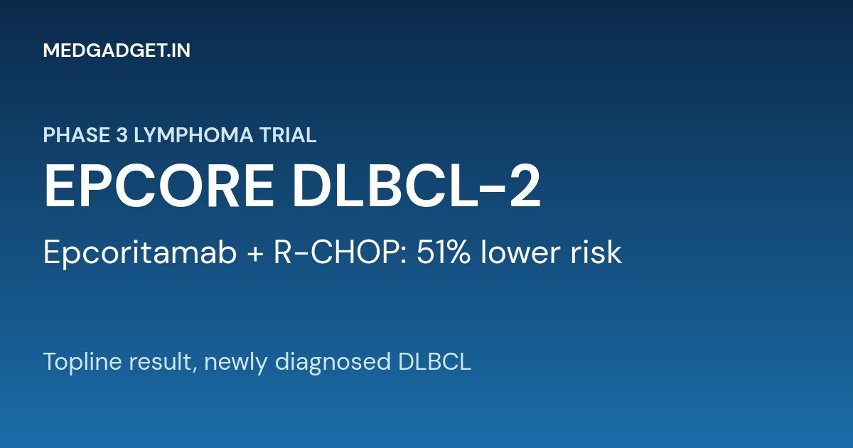 EPCORE DLBCL-2 epcoritamab plus R-CHOP Phase 3 featured graphic